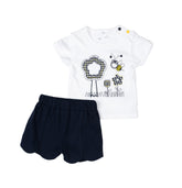 Baby girl cute bee set by Pompelo